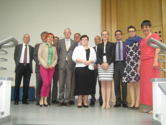 Gruppenbild der polnischen Delegation