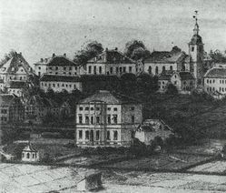 Villa Jagenberg - etwa 1860 Villa Jagenberg - etwa 1860