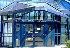 Eingangsbereich des Amtsgerichts